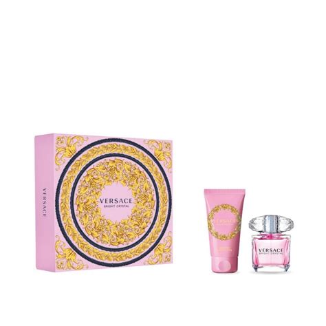 versace bright crystal 30ml gift set|versace bright crystal perfume set.